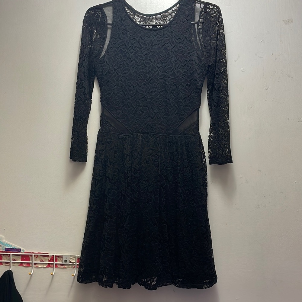 Abercrombie and Fitch Lace Black Dress